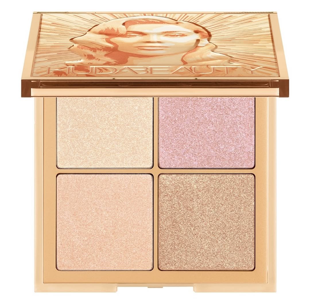 HUDA BEAUTY Glow Obsessions Highlighter Palette - Image 2